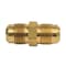 Thrifco Plumbing No. 42-F 1/2 Inch Brass Flare Coupling 4401115 - alternate 1